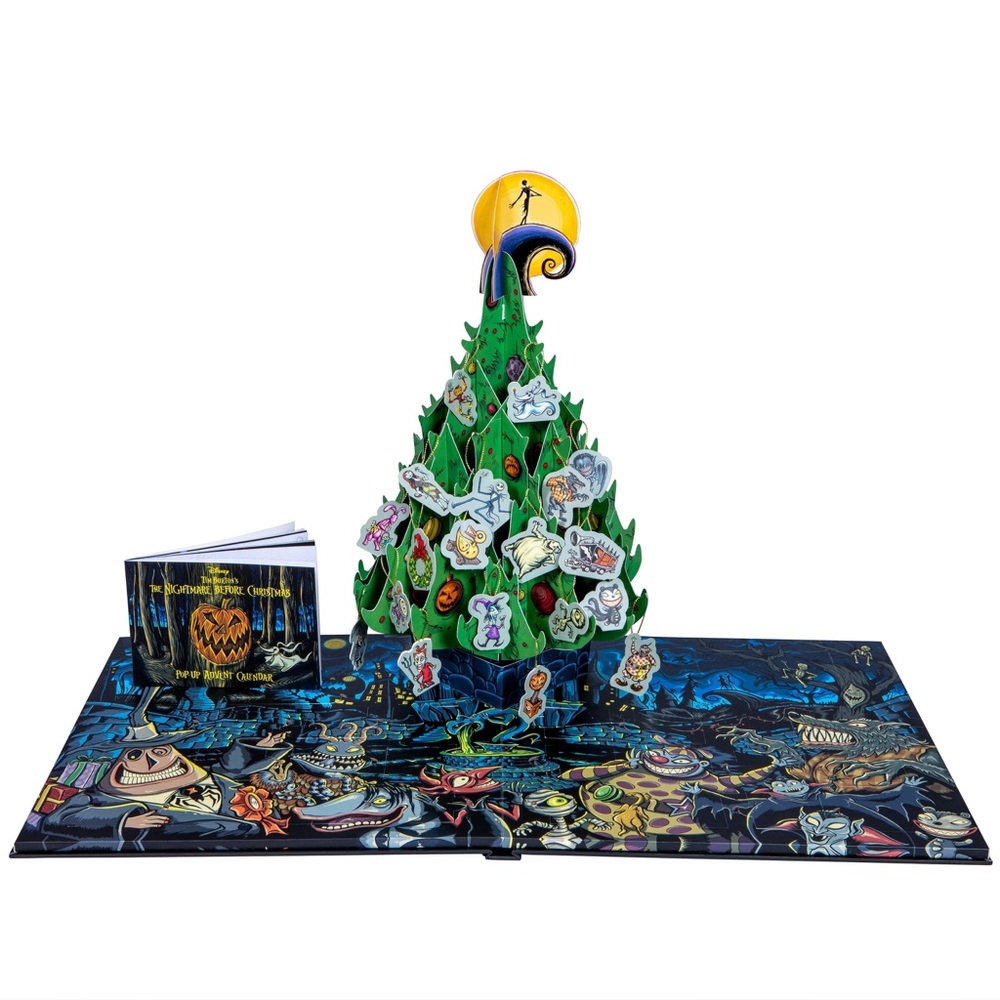 Disney Nightmare‎ Before Christmas Pop-up Advent Calendar Tree Booklet